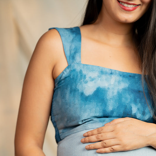 Super Sift Cotton Glacier Floor Length Dress