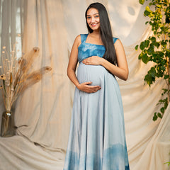 Super Sift Cotton Glacier Floor Length Dress