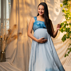 Super Sift Cotton Glacier Floor Length Dress