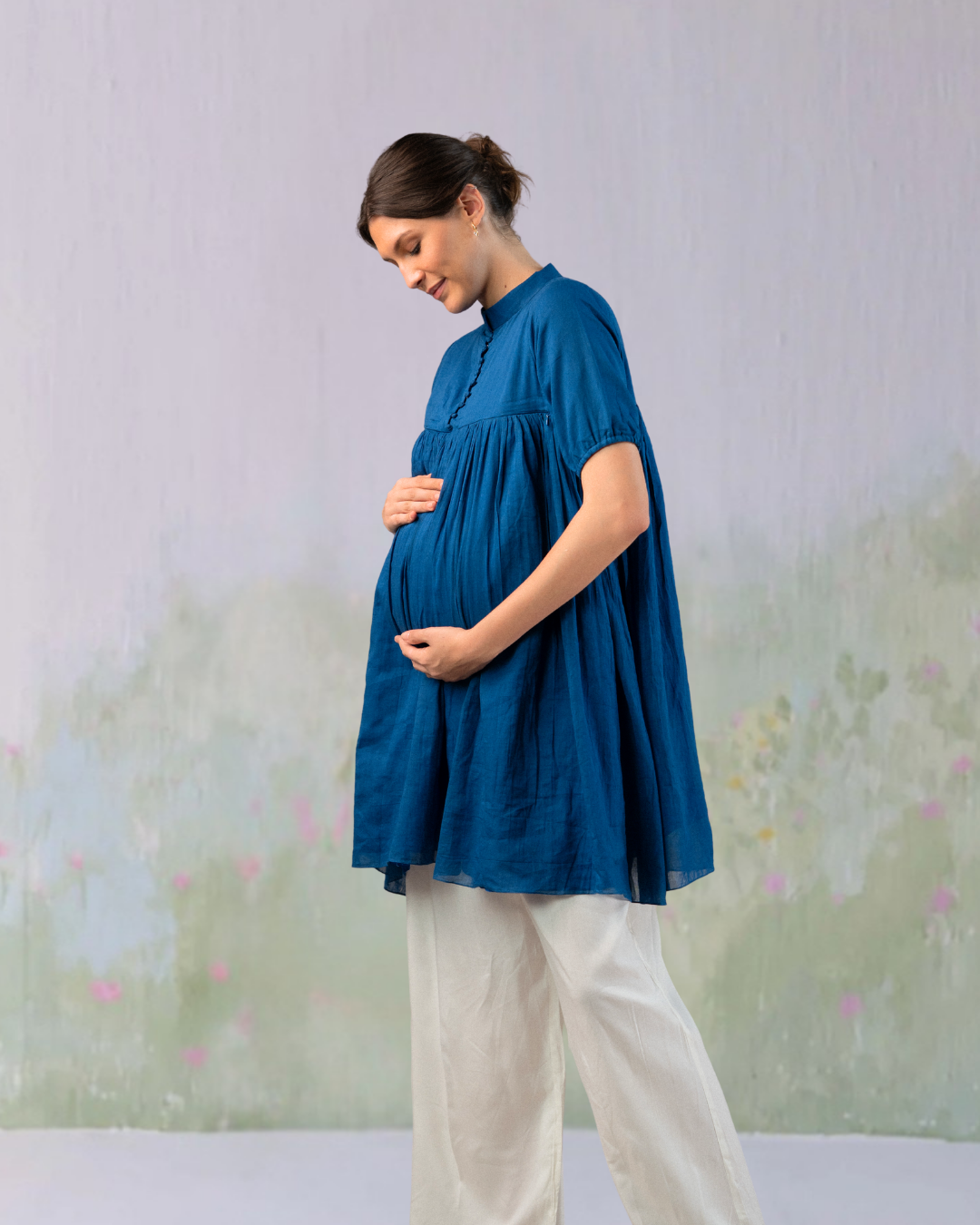 Soft Organic Cotton with Delicate Eyelet Detailing