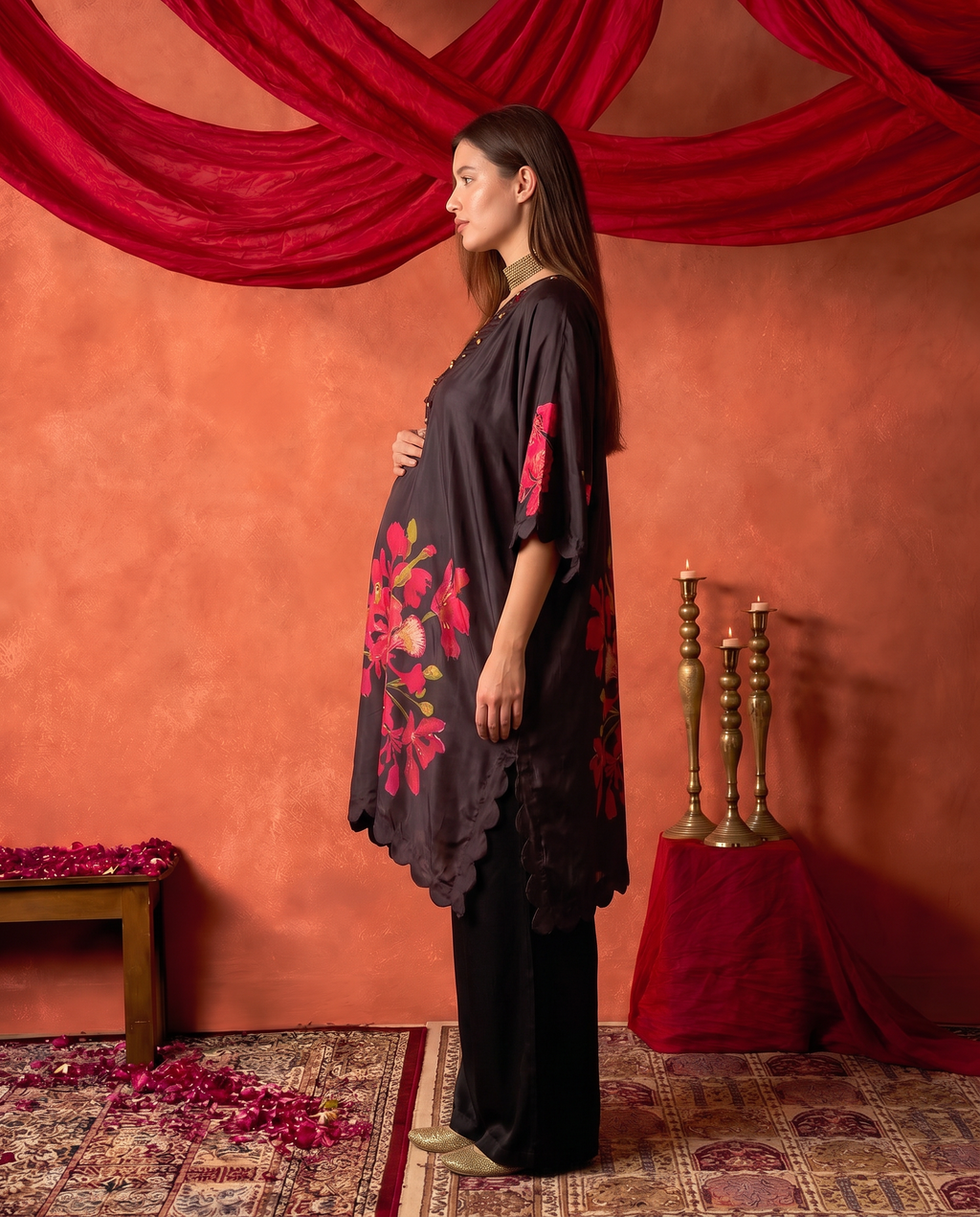 GULMOHAR KAFTAN SET