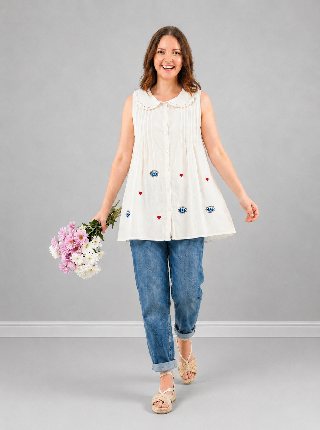 ANGEL EYES MULMUL TUNIC