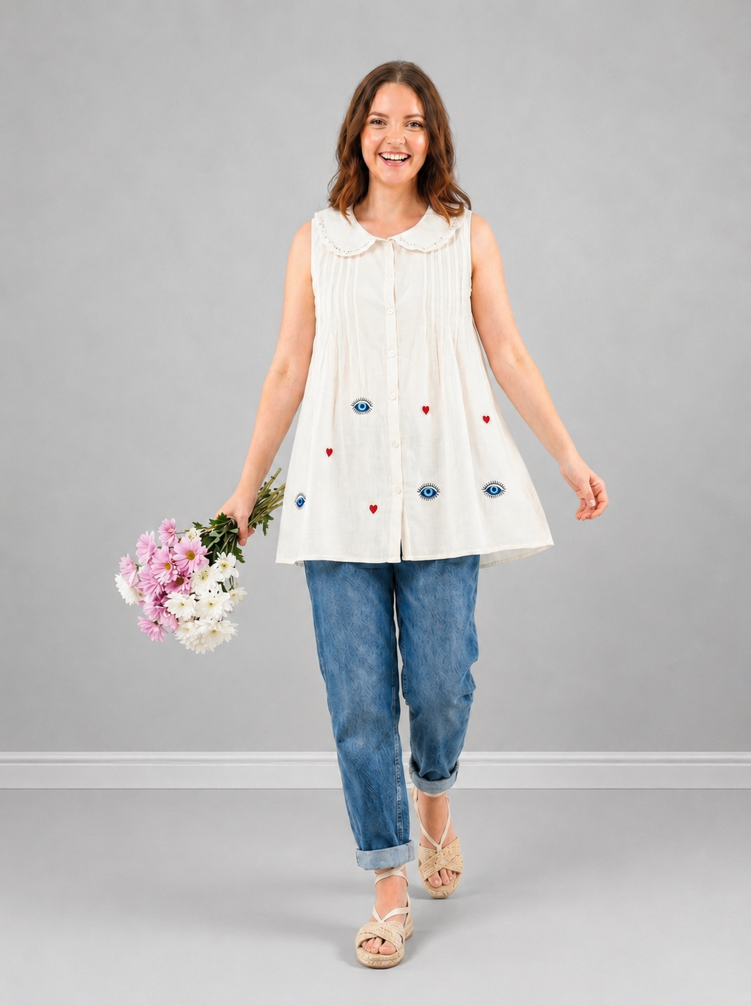 ANGEL EYES MULMUL TUNIC