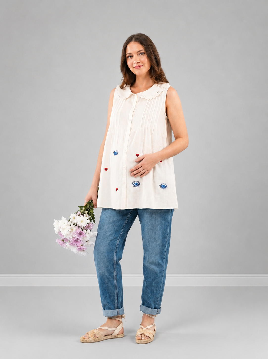 ANGEL EYES MULMUL TUNIC