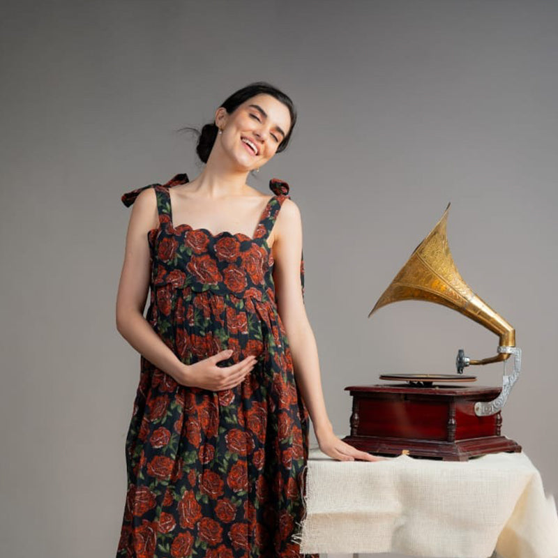 Floral Mul Cotton Dress