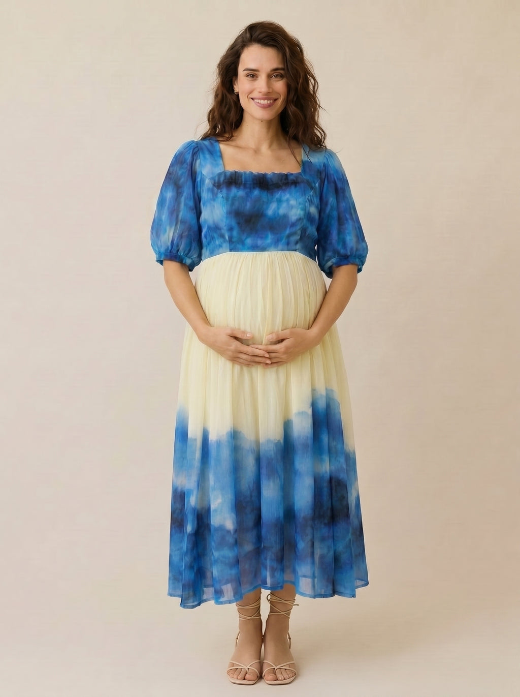 The glacier midi dress