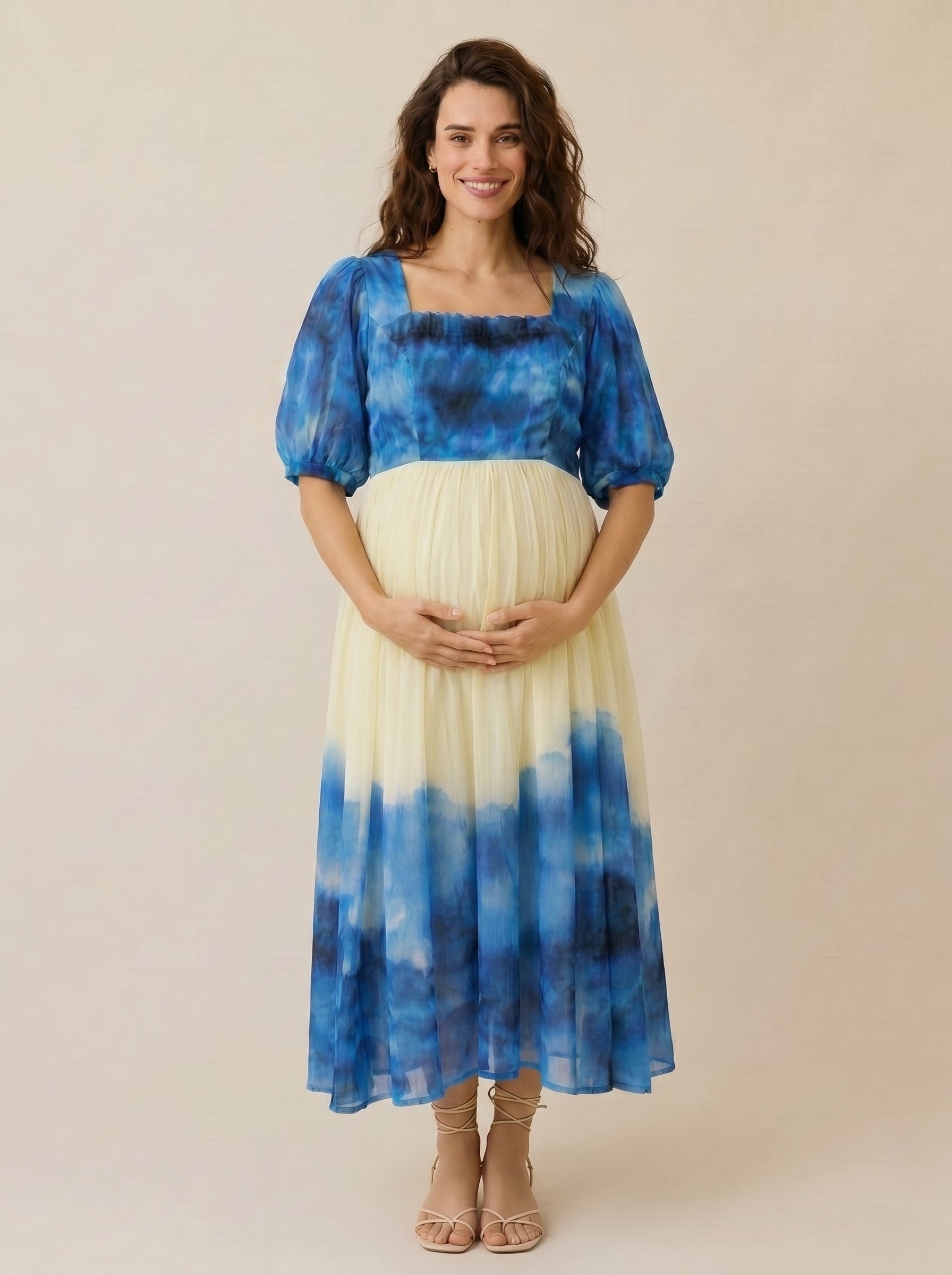 The glacier midi dress