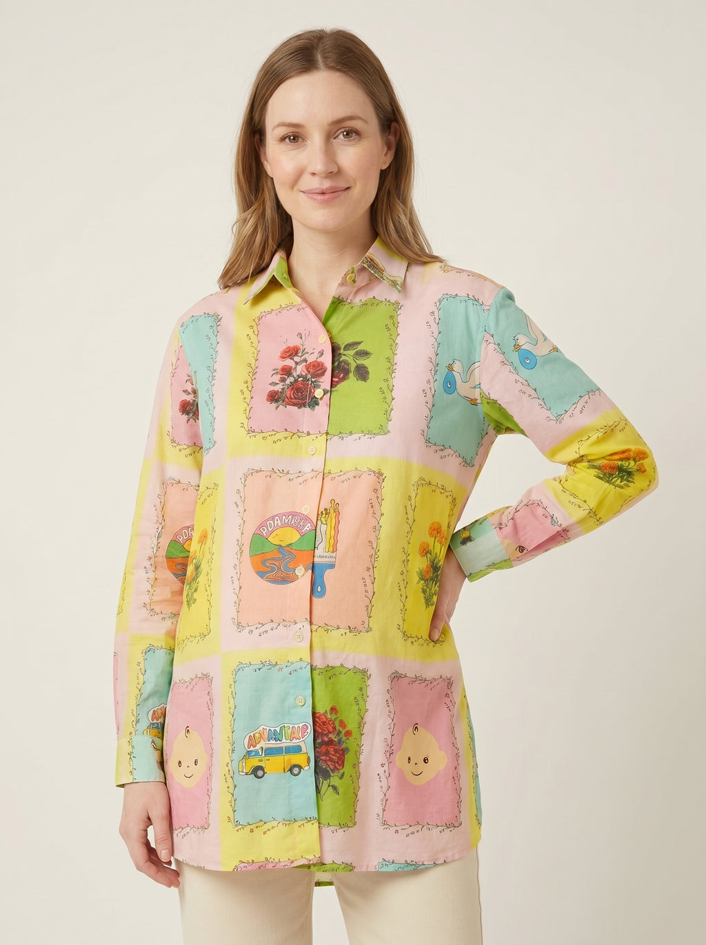 Tropical holiday shirt