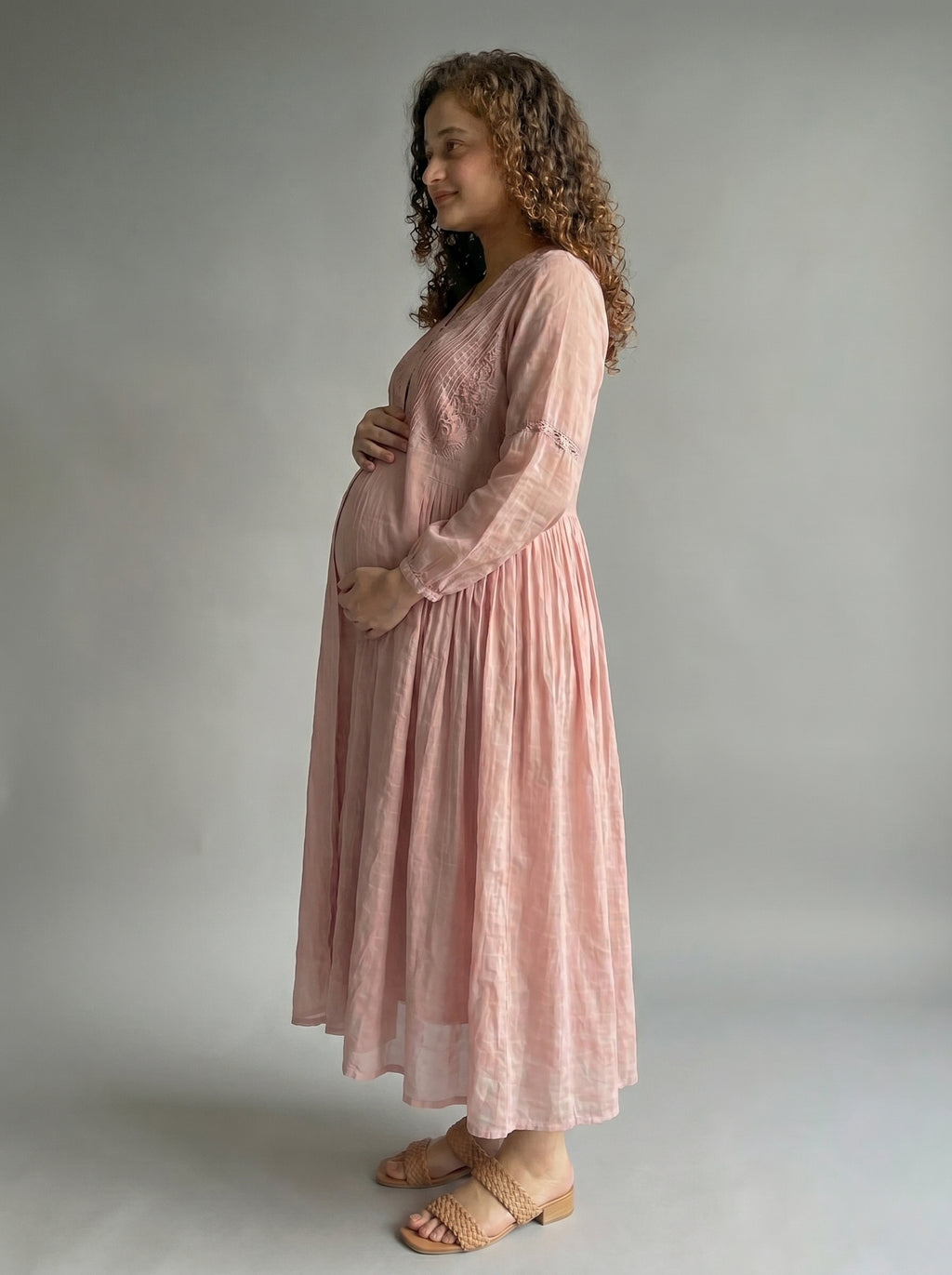 The dusty Glam two piece dress
