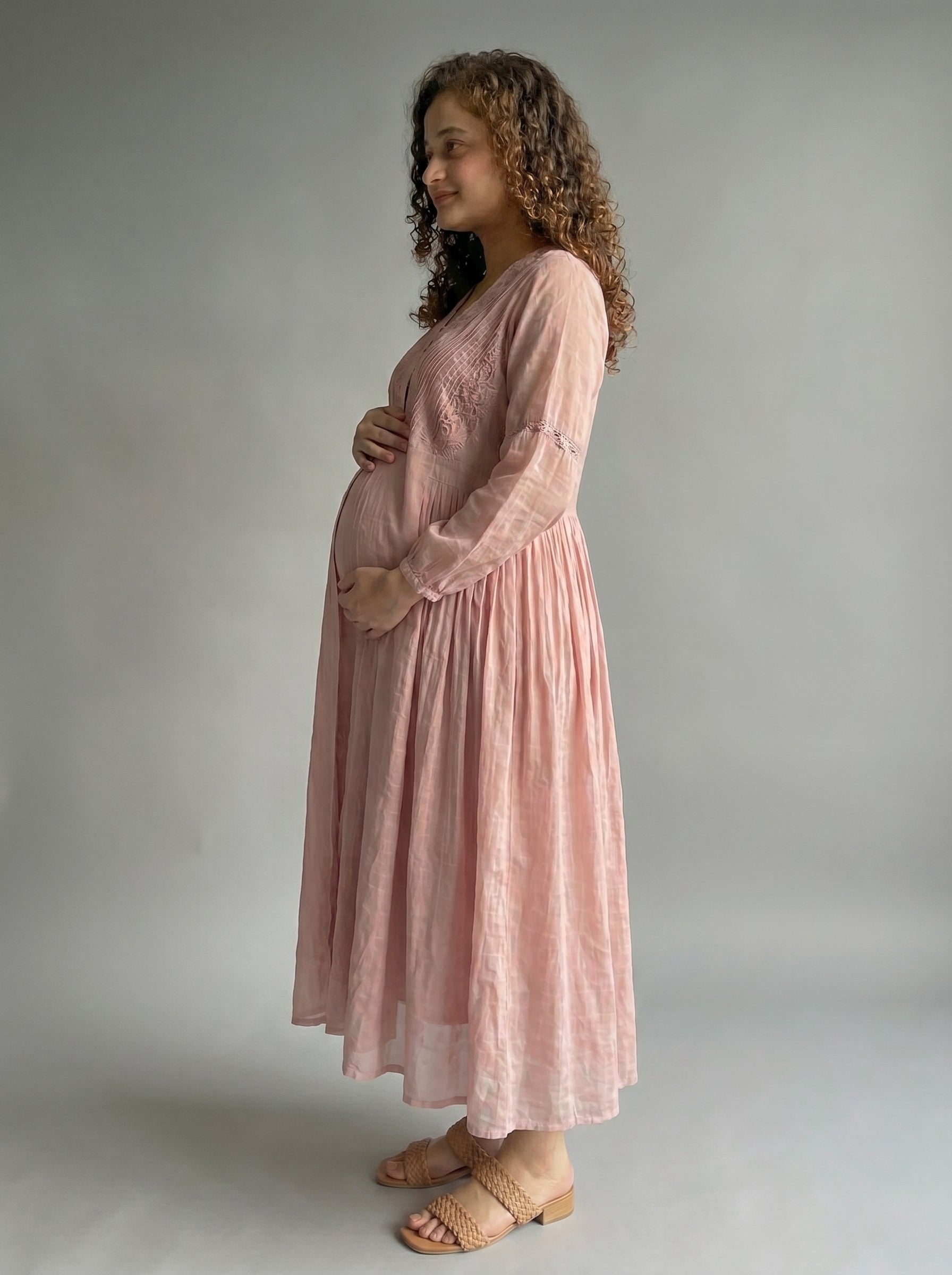 The dusty Glam two piece dress