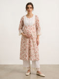 SNOW WHITE MATERNITY KURTA SET