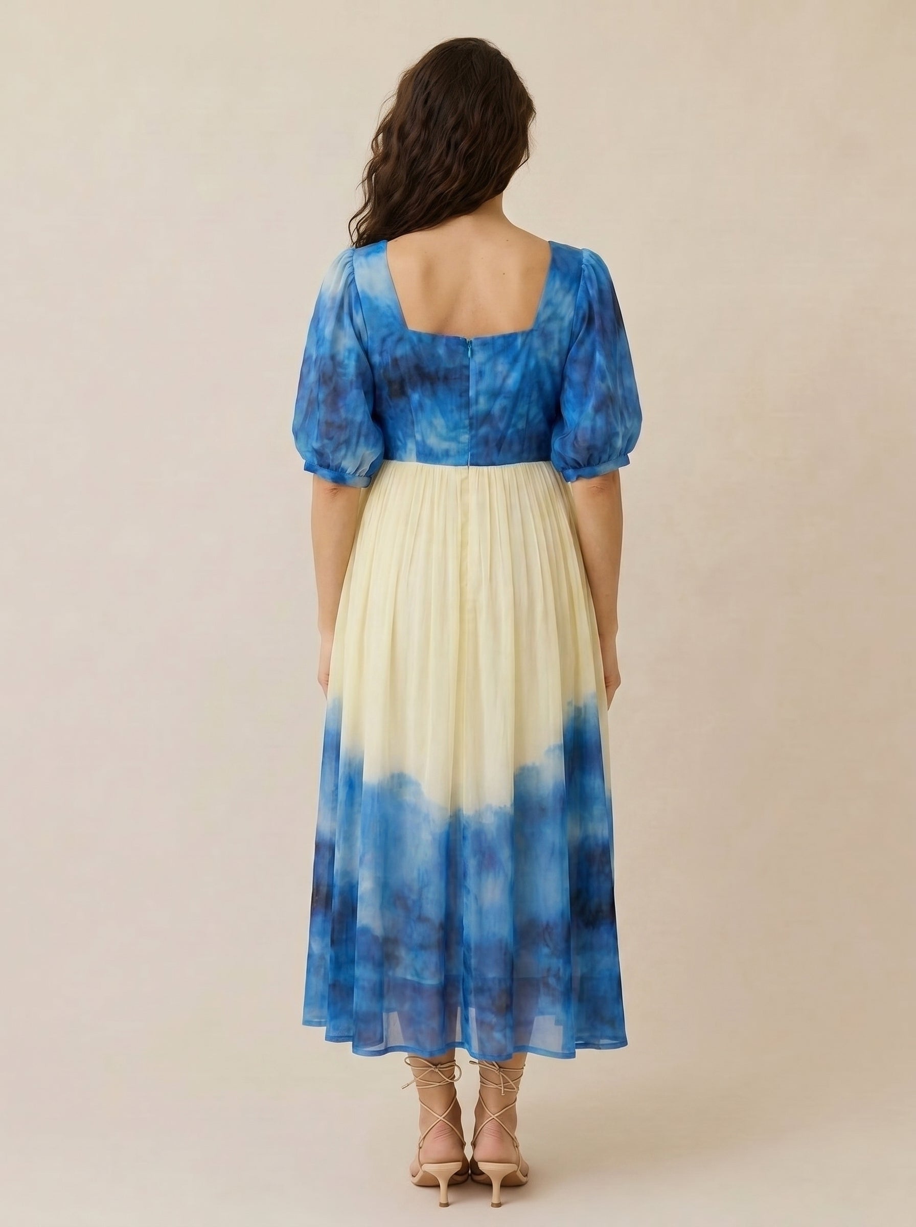 The glacier midi dress