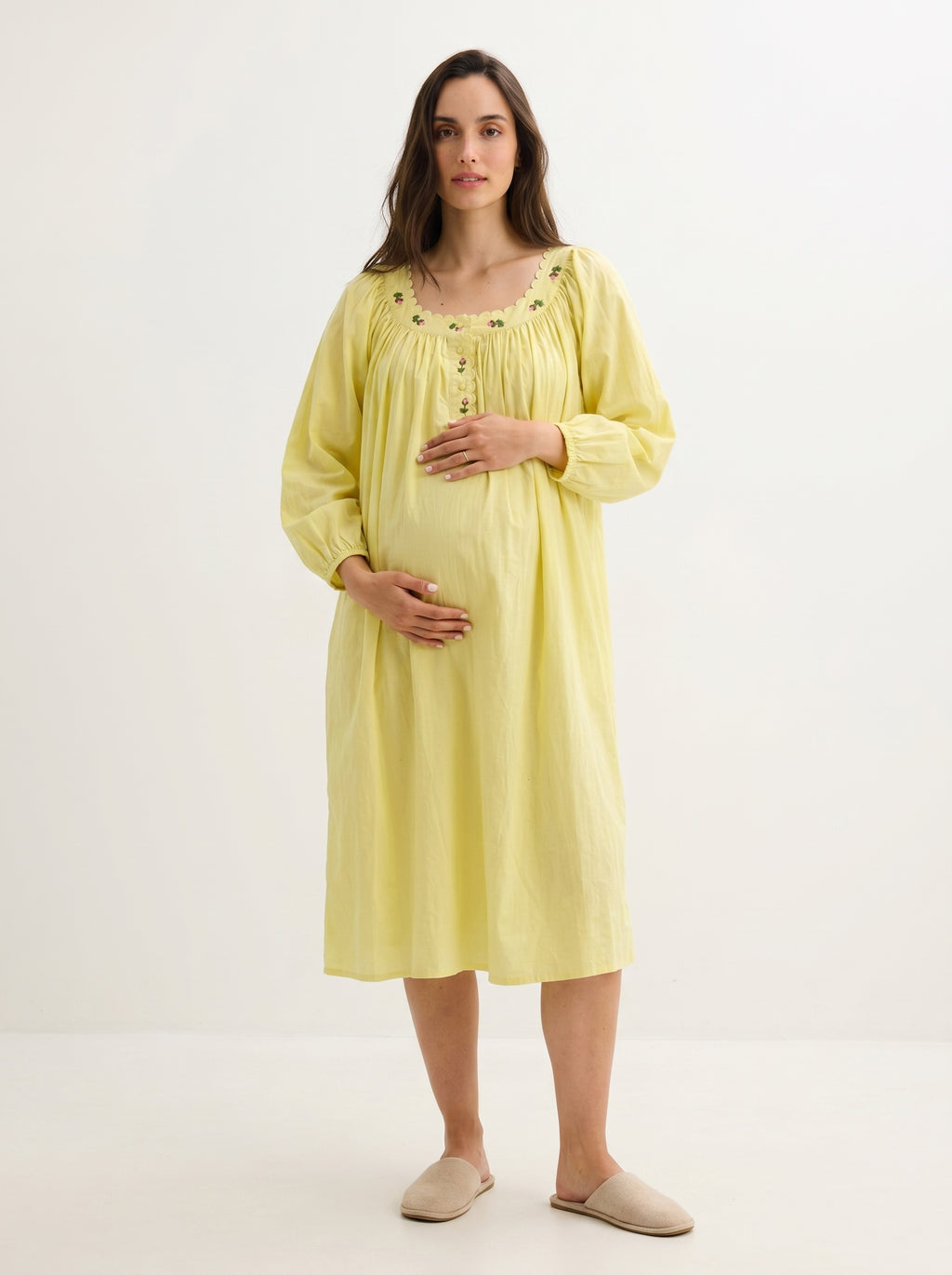 DAISY FLORA MATERNITY LOUNGE DRESS