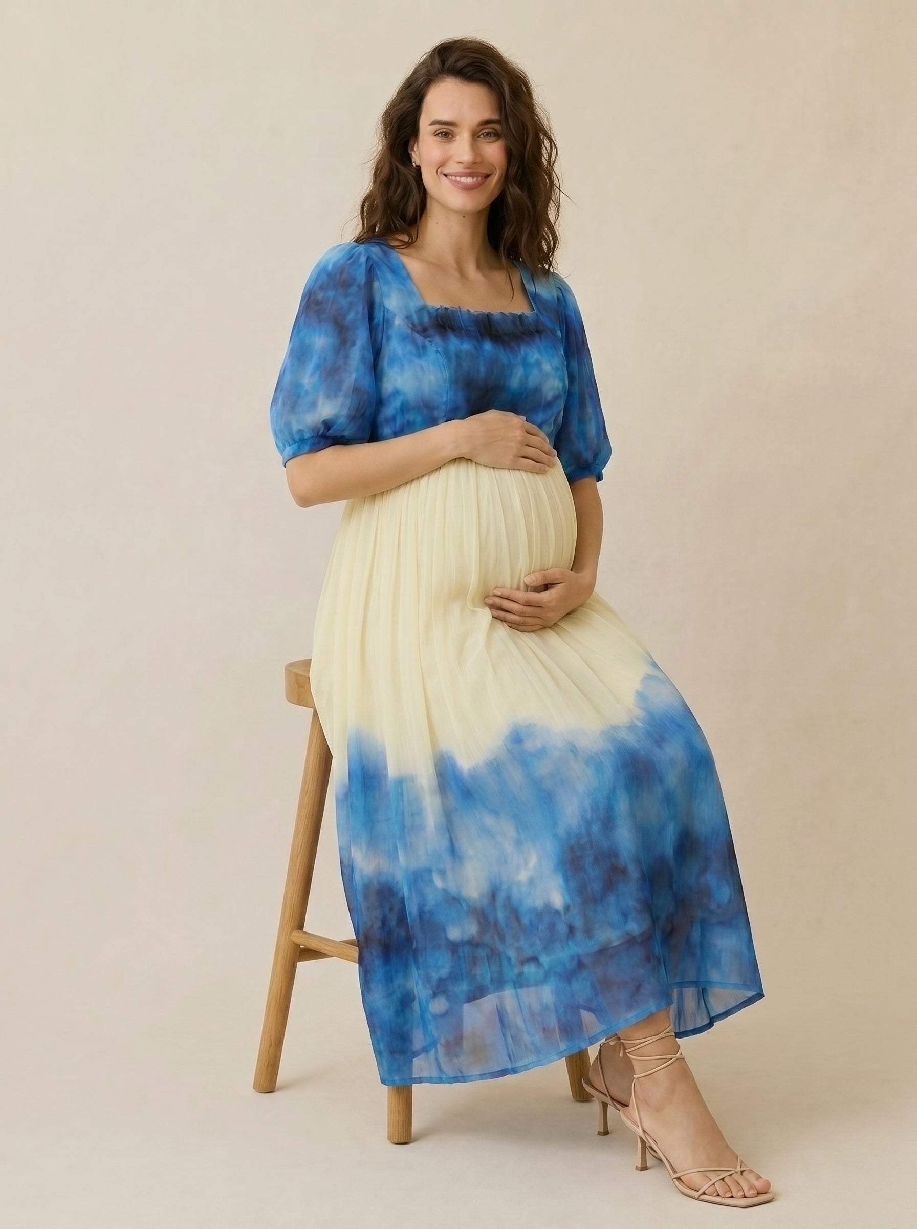 The glacier midi dress