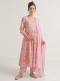 BLUSH PINK ANARKALI SET