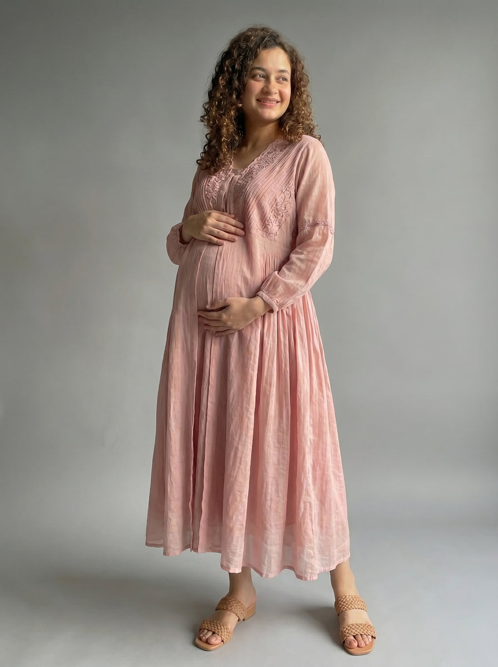 The dusty Glam two piece dress