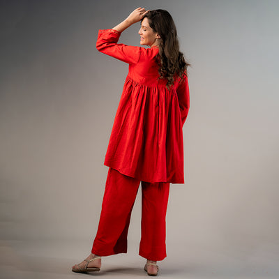 Organic Linen-Cotton Maternity Co-Ord Set