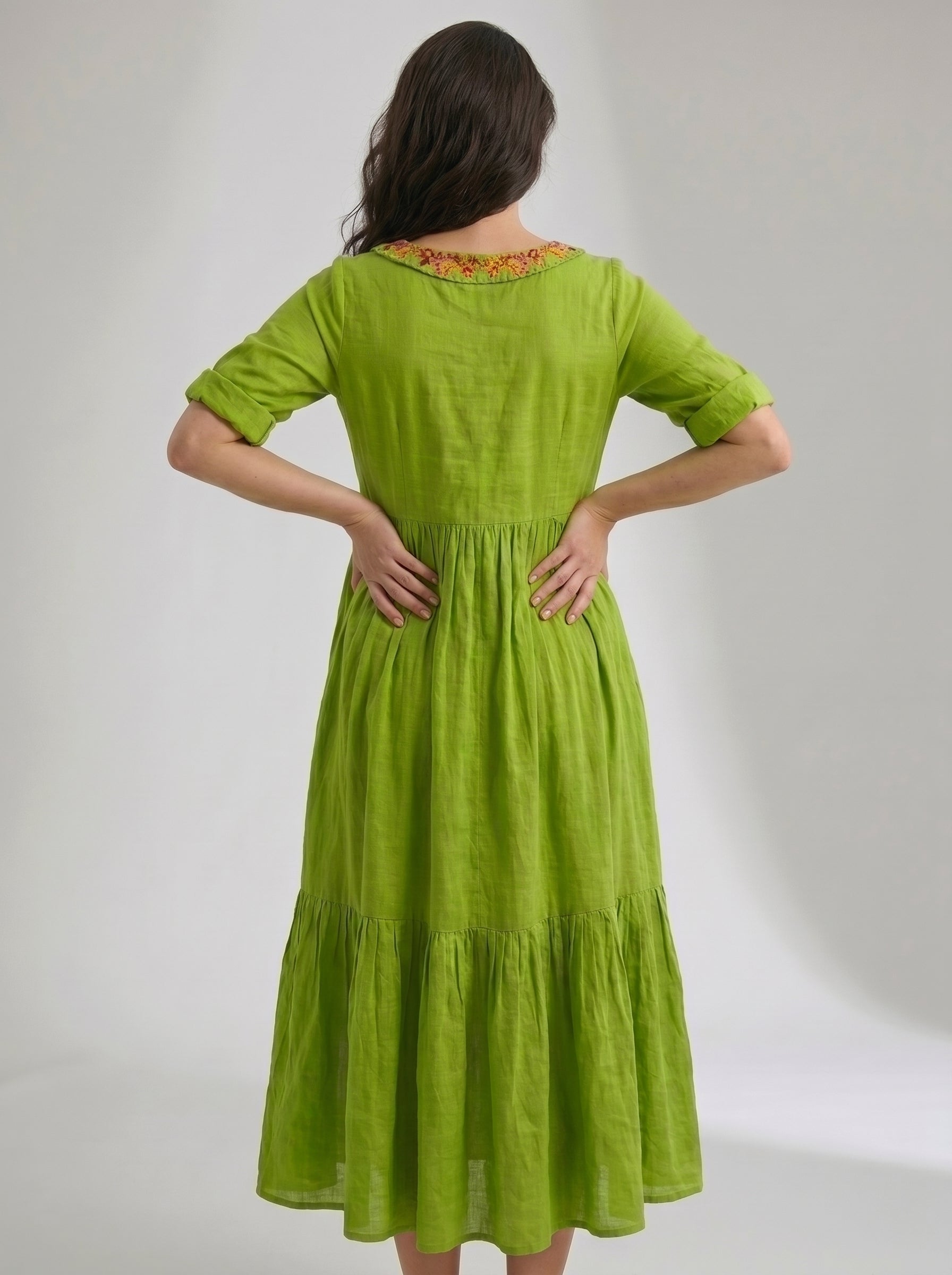 Jade garden two peice jacket dress