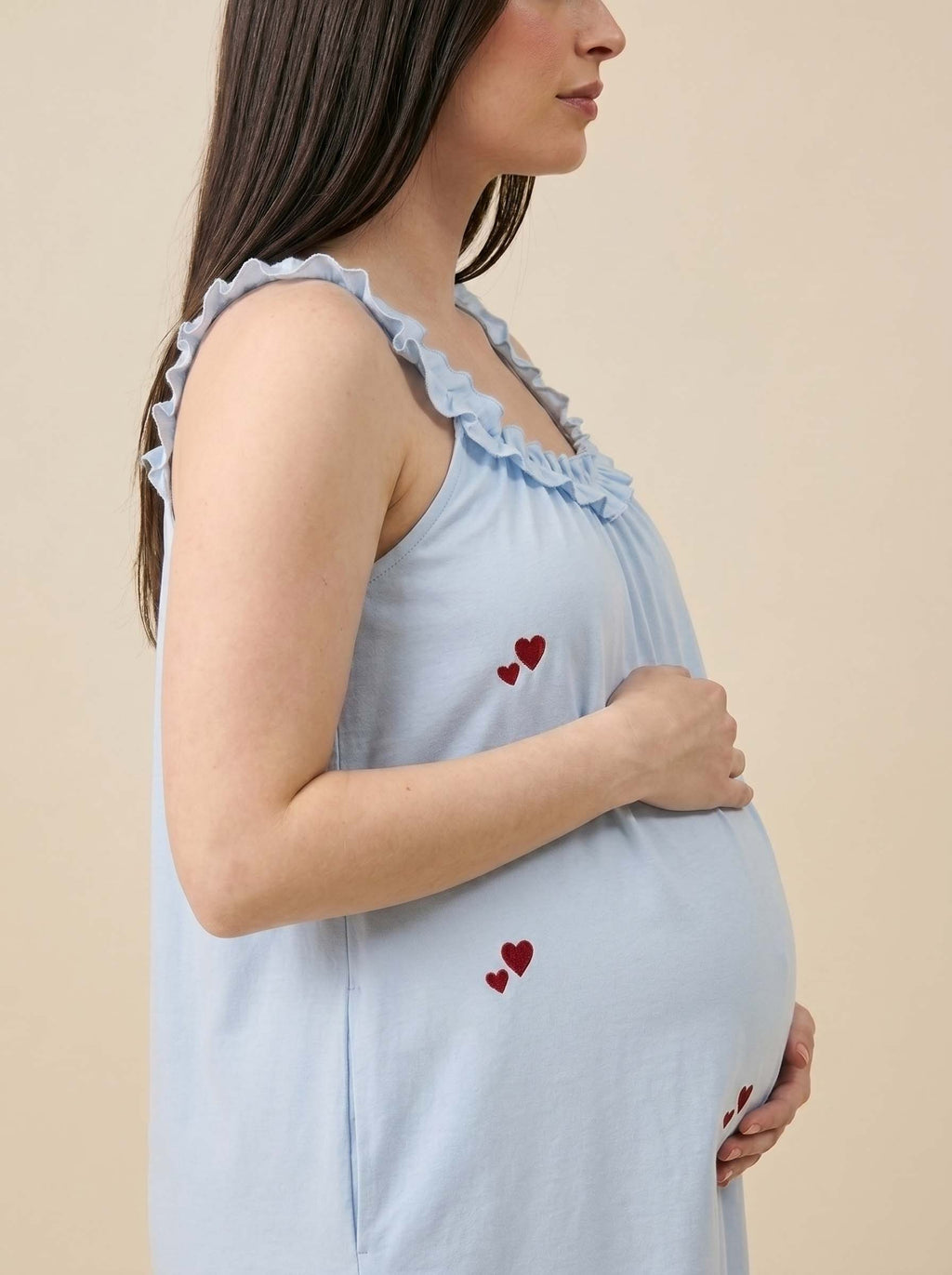 BABY BLOOM MATERNITY LOUNGE DRESS