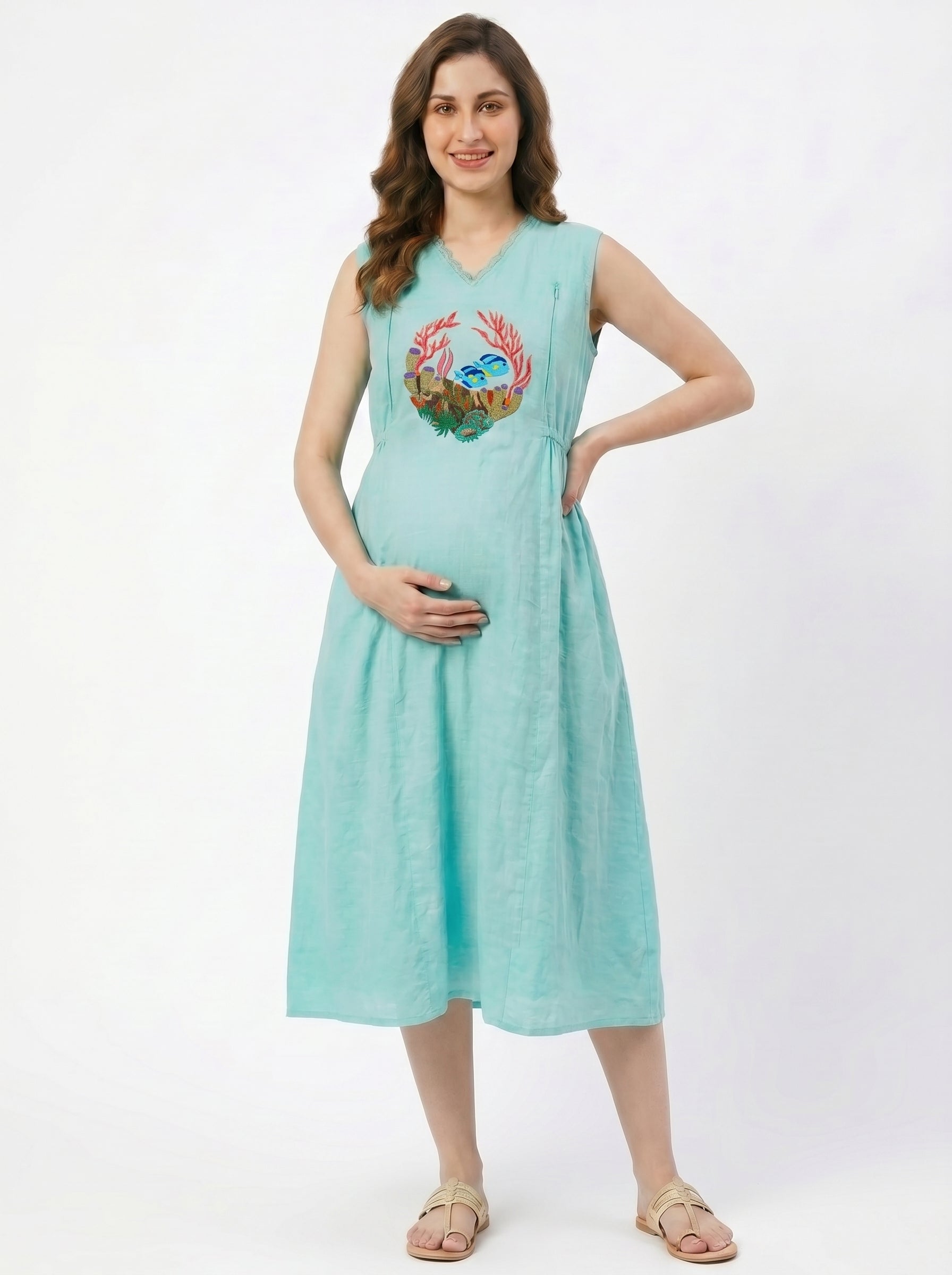 Aqua love midi dress